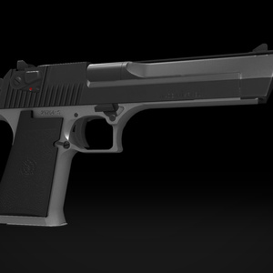 【VRChat想定】IMI Desert Eagle 44 Magnum（ギミック付） 缩略图 4