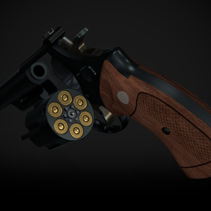 【VRChat想定】S&W The 44 Magnum PRE 29 缩略图 4
