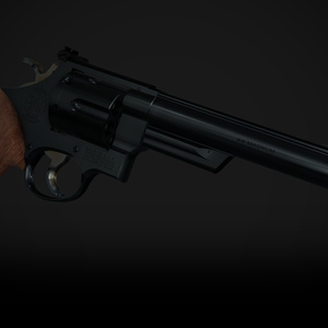 【VRChat想定】S&W The 44 Magnum PRE 29 缩略图 3