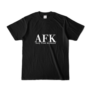 Away From Keyboard　Tシャツ Black