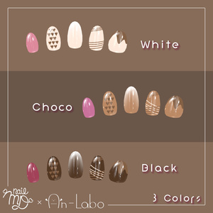 【100アバター以上対応】ChocoNail【VRネイルチップ】【MDollnail対応】#あんらぼぶい 缩略图 2