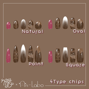 【100アバター以上対応】ChocoNail【VRネイルチップ】【MDollnail対応】#あんらぼぶい 缩略图 3