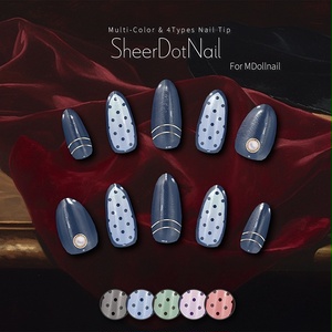 【かんたん着用】SheerDotNail【VRネイルチップ】【MDollnail対応】#あんらぼぶい