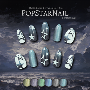 【かんたん着用】PopStarNail【VRネイルチップ】【MDollnail対応】#あんらぼぶい