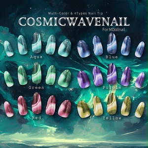 【かんたん着用】CosmicWaveNail【VRネイルチップ】【MDollnail対応】#あんらぼぶい 缩略图 2