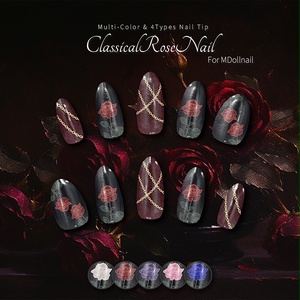 【かんたん着用】ClassicalRoseNail【VRネイルチップ】【MDollnail対応】#あんらぼぶい