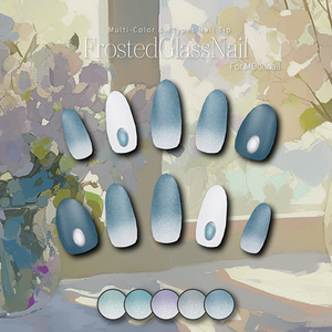 【かんたん着用】FrostedGlassNail【VRネイルチップ】【MDollnail対応】#あんらぼぶい
