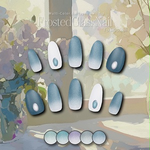 【かんたん着用】FrostedGlassNail【VRネイルチップ】【MDollnail対応】#あんらぼぶい