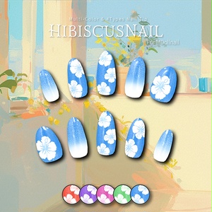 【かんたん着用】HibiscusNail【VRネイルチップ】【MDollnail対応】#あんらぼぶい