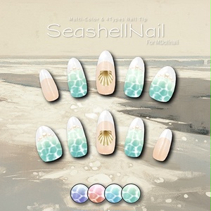 【かんたん着用】SeashellNail【VRネイルチップ】【MDollnail対応】#あんらぼぶい