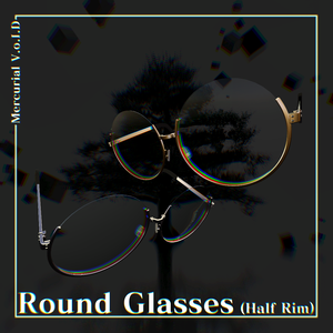 ▣Mercurial V.o.I.D: Round Glasses (Half Frame)▣