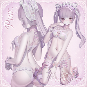 Ribbon SET(pink,black)/MA/PB 缩略图 2