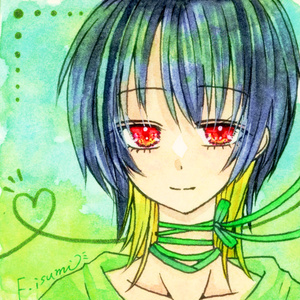 リクエスト受注生産】アナログ原画色紙単色カラー - yuno.ayakoの雑貨