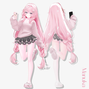 【9 avatars】【VRC Hair】♥ Daisy_Hair ♥ 缩略图 4