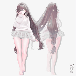 【9 avatars】【VRC Hair】♥ Daisy_Hair ♥ 缩略图 6
