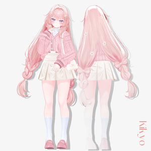 【9 avatars】【VRC Hair】♥ Daisy_Hair ♥ 缩略图 12