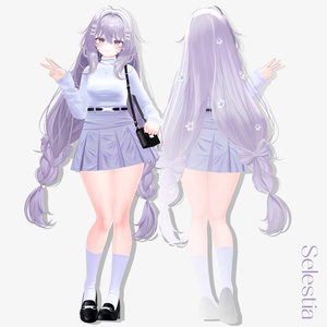 【9 avatars】【VRC Hair】♥ Daisy_Hair ♥ 缩略图 7