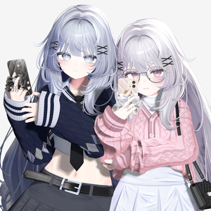【9 avatars】【VRC Hair】♥ Daisy_Hair ♥ 缩略图 3