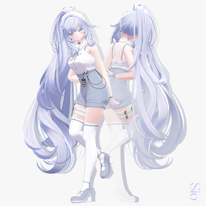【8 avatars】【VRC Hair】♥ Oscar_Hair ♥ 缩略图 11