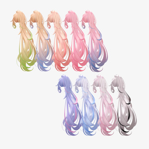 【8 avatars】【VRC Hair】♥ Oscar_Hair ♥ 缩略图 15