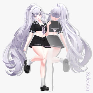 【8 avatars】【VRC Hair】♥ Oscar_Hair ♥ 缩略图 9