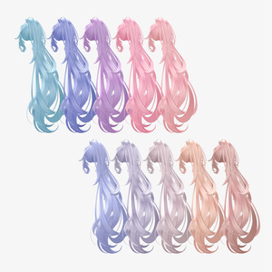 【8 avatars】【VRC Hair】♥ Oscar_Hair ♥ 缩略图 13
