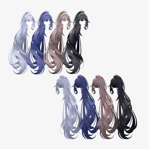 【8 avatars】【VRC Hair】♥ Oscar_Hair ♥ 缩略图 16