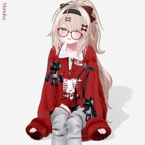 【11 avatars】【VRC Hair】♥ Twila_Hair ♥ 缩略图 11
