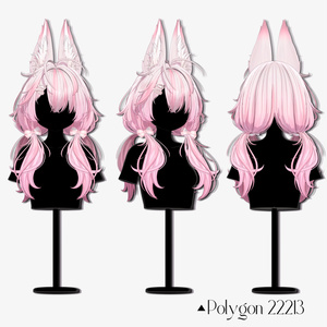 【10 avatars】【VRC Hair】♥ Cocoa_Hair ♥ 缩略图 4