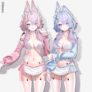 【10 avatars】【VRC Hair】♥ Cocoa_Hair ♥ 缩略图 18