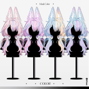 【10 avatars】【VRC Hair】♥ Cocoa_Hair ♥ 缩略图 24