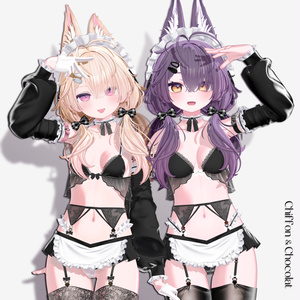 【10 avatars】【VRC Hair】♥ Cocoa_Hair ♥ 缩略图 3