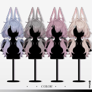 【10 avatars】【VRC Hair】♥ Cocoa_Hair ♥ 缩略图 30