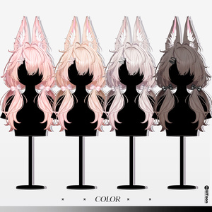 【10 avatars】【VRC Hair】♥ Cocoa_Hair ♥ 缩略图 29