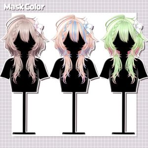 【10 avatars】【VRC Hair】♥ Raina_Hair ♥ 缩略图 24