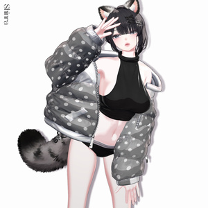 【14 avatars】【VRC Hair】♥ Maro_Hair ♥ 缩略图 13