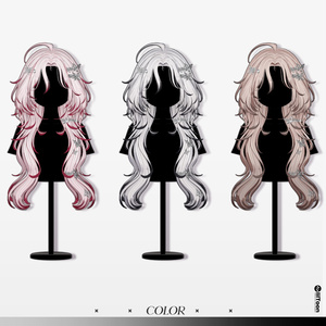 【14 avatars】【VRC Hair】♥ Papi_Hair ♥ 缩略图 26