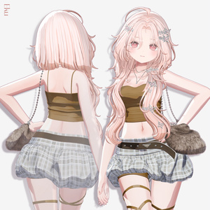 【14 avatars】【VRC Hair】♥ Papi_Hair ♥ 缩略图 13