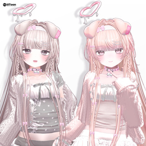 🐶 [11 avatars] [VRC Hair] ♥ Classic Long ♥