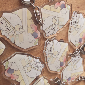 第五人格/ゲリ＆フレキ/ハート型缶バッジ - 無限アルパカ - BOOTH