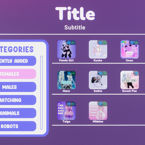 Fully Customizable Avatar Selection UI for Worlds, Easy Avi Menu Setup with Editor Scripts and UI Pedestals アバターメニュー