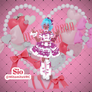 【4アバター対応】🎀ミルキィリボン♡ドリーム🎀Milky Ribbon♡Dream #vanity_belle 缩略图 3