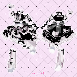【4アバター対応】🎀ミルキィリボン♡ドリーム🎀Milky Ribbon♡Dream #vanity_belle 缩略图 8