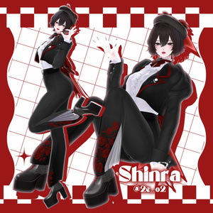 【7アバター対応】🥀薔薇月学園制服🥀Rosemoon Academy Uniform #vanity_belle 缩略图 4
