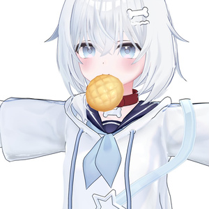 🩵オリジナル3Dモデル「メロパン」-Meropan-🦴【Quest/IOS/Cluster・VRM対応】 缩略图 13