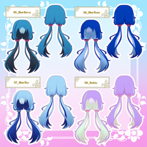 【MA対応】ゆるふわローツイン ( ちもでみ式 レッサーモクリ素体対応 ) 缩略图 4