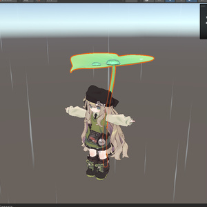 【MAギミック付き】雨呼びの葉っぱ傘 缩略图 7