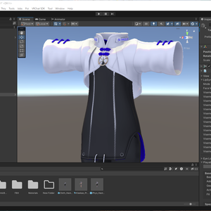 Constraint説明用のHaolan（服とArmatureとAvatardinamicsだけ）
