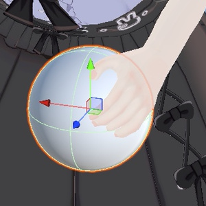 触れたものに手が吸い付くギミック（Raycast_toHand）
