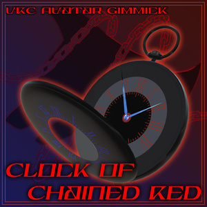 【HEART HEAT Club非公式コラボアクセサリー】【VRCギミック】Clock of Chained Red